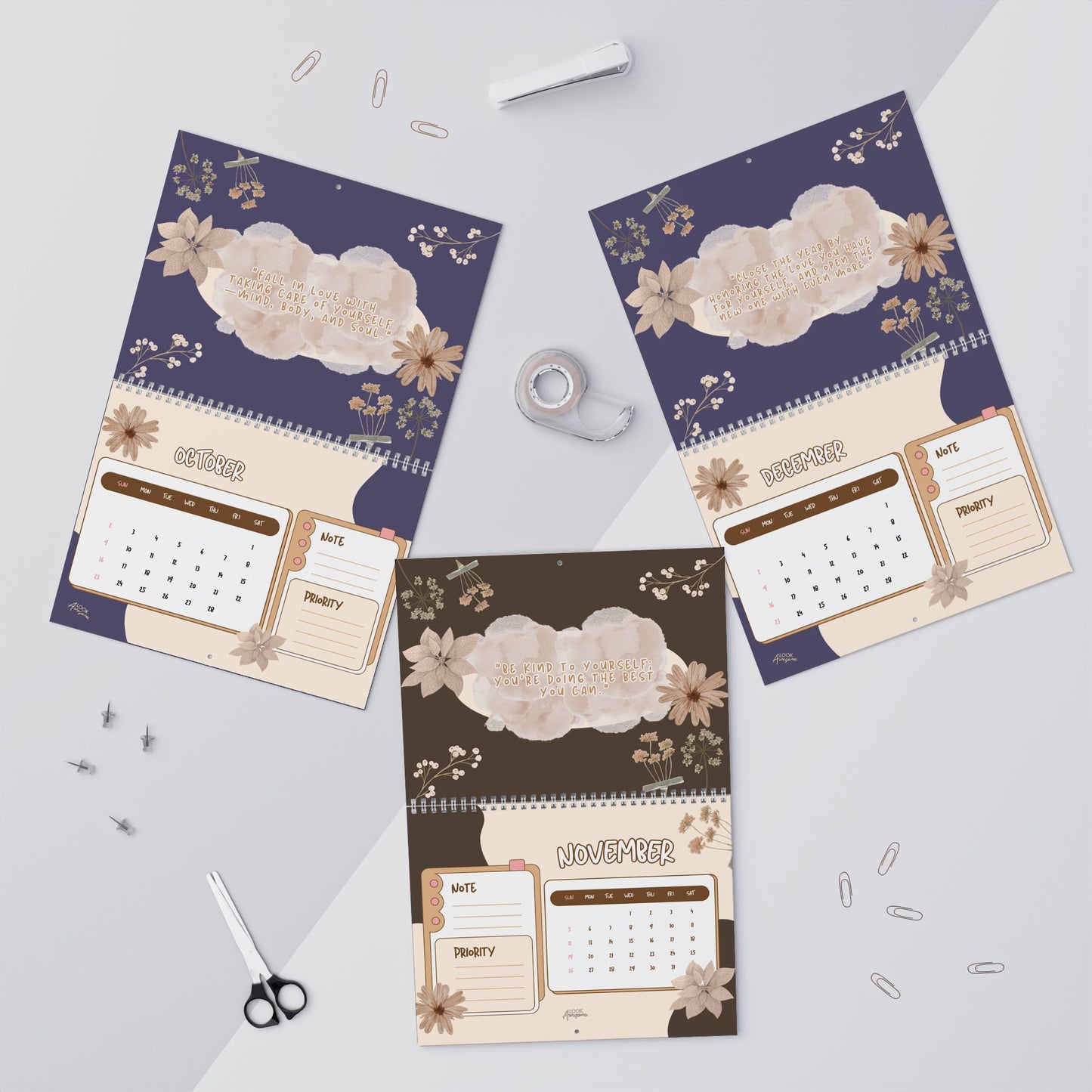 Wall Calendars (Motiva)