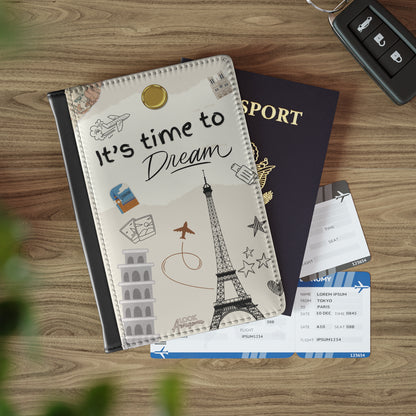 Passport Cover " It's time to dream"